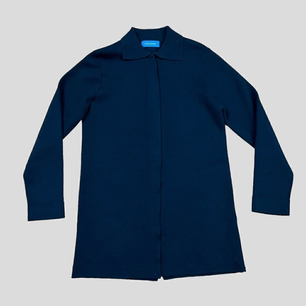 Debenhams Wool Blend Midi Knit Overcoat